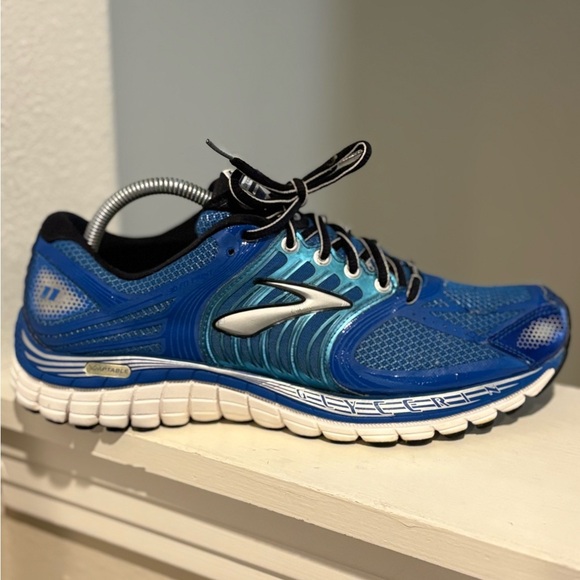 Brooks Glycerin 11 Men's Size 9.5 Blue Running Shoes 1101431D415 - Picture 2 of 9